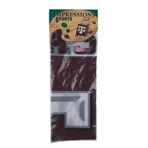 Texas A&M Aggies NCAA‎ Impressions Sports Flag 28" x 40" College Decor Banner
